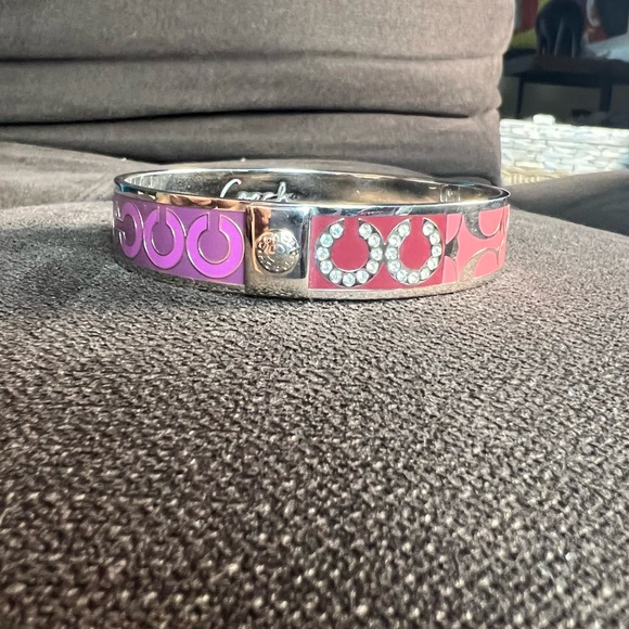 Coach OP ART a Multi Colored C Bangle Bracelet - Picture 7 of 15